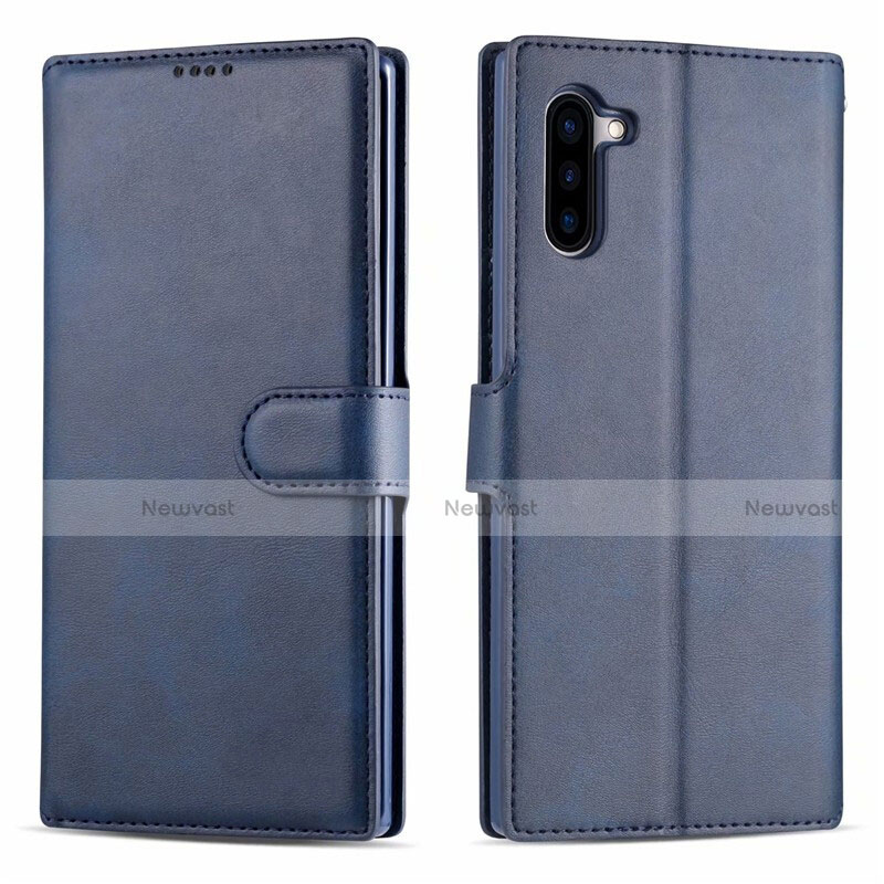 Leather Case Stands Flip Cover T03 Holder for Samsung Galaxy Note 10 5G