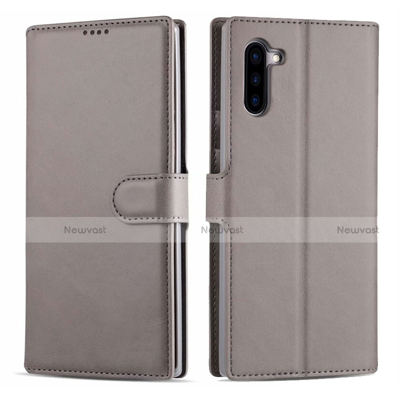 Leather Case Stands Flip Cover T03 Holder for Samsung Galaxy Note 10 5G