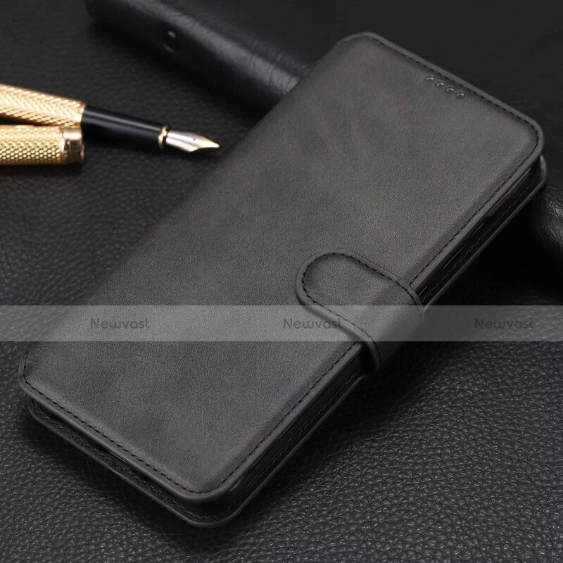 Leather Case Stands Flip Cover T03 Holder for Xiaomi Mi 9T Black