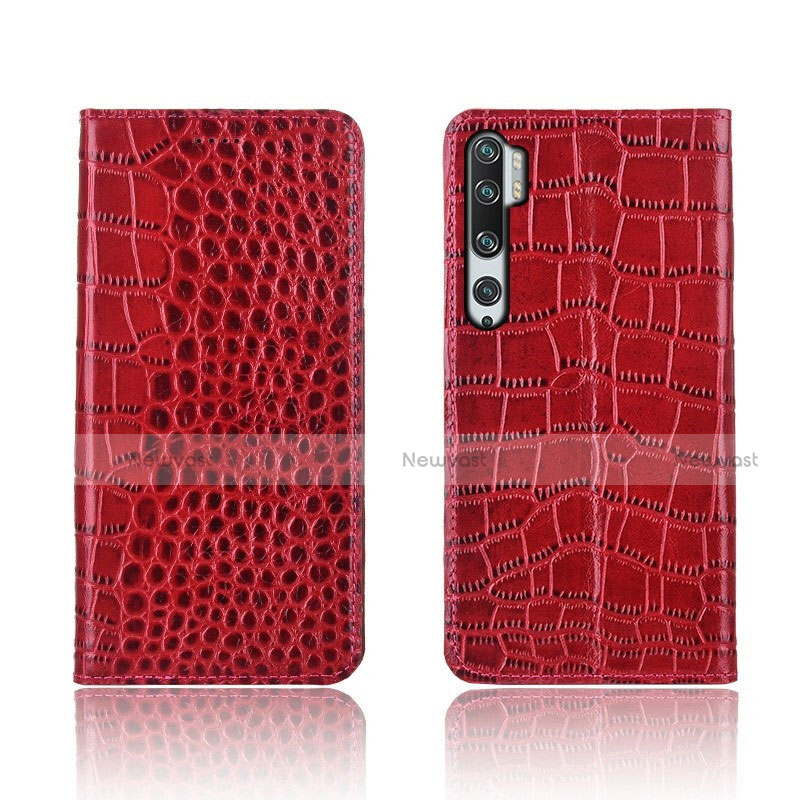 Leather Case Stands Flip Cover T03 Holder for Xiaomi Mi Note 10 Pro