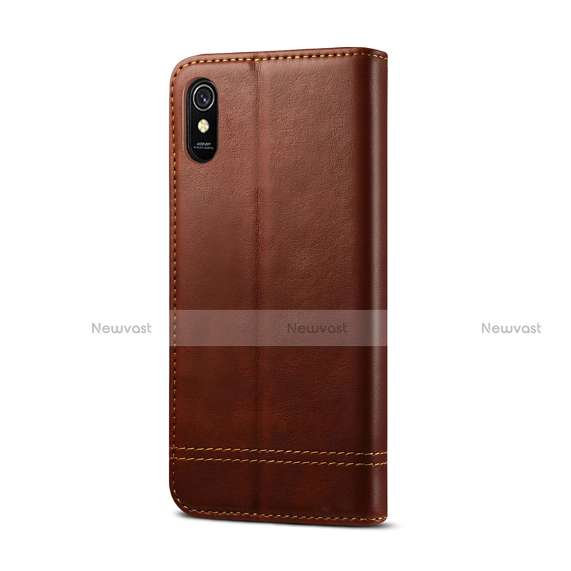 Leather Case Stands Flip Cover T03 Holder for Xiaomi Redmi 9A