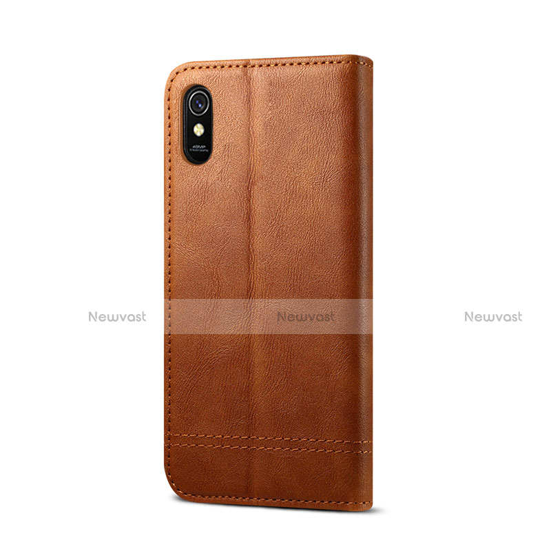 Leather Case Stands Flip Cover T03 Holder for Xiaomi Redmi 9i