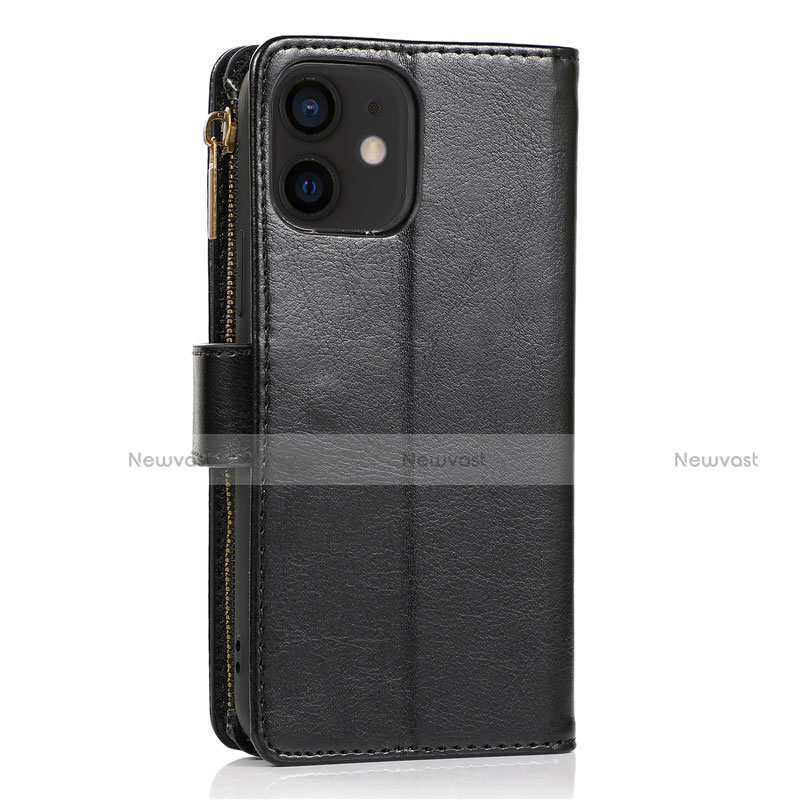 Leather Case Stands Flip Cover T04 Holder for Apple iPhone 12