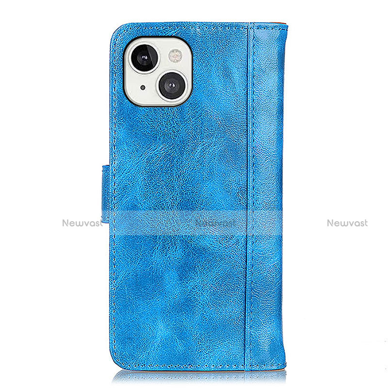 Leather Case Stands Flip Cover T04 Holder for Apple iPhone 13