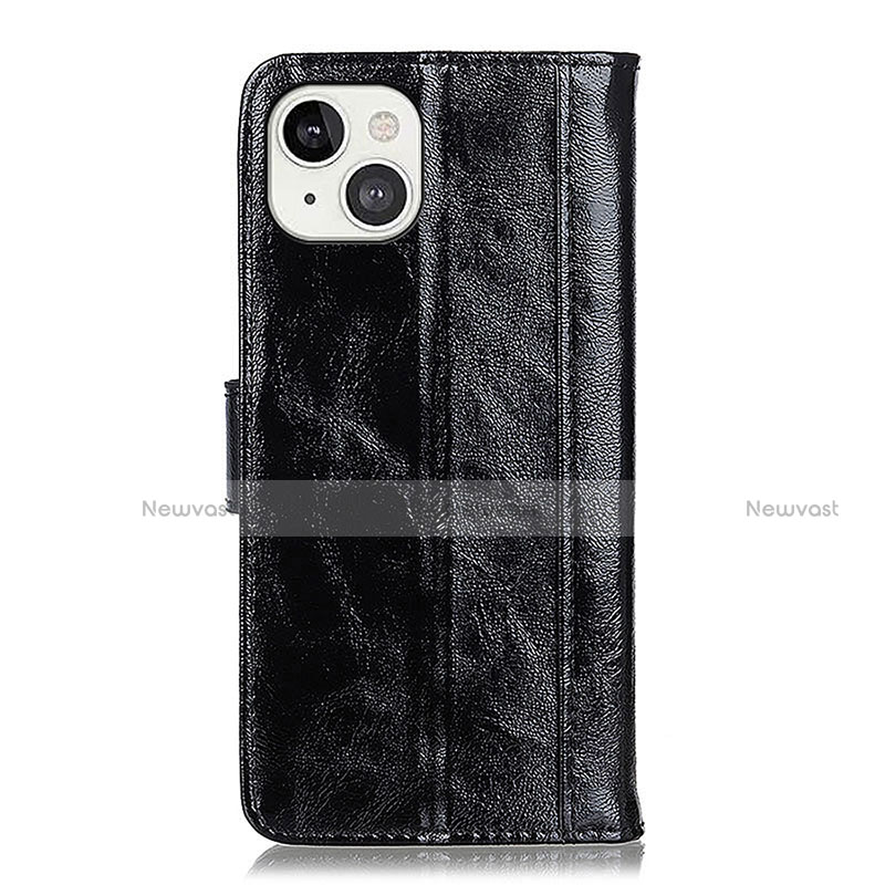 Leather Case Stands Flip Cover T04 Holder for Apple iPhone 14 Plus