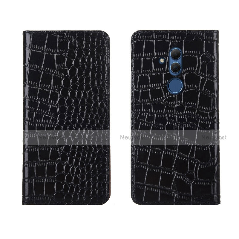 Leather Case Stands Flip Cover T04 Holder for Huawei Mate 20 Lite