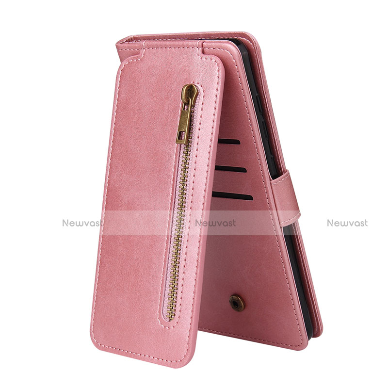 Leather Case Stands Flip Cover T04 Holder for Huawei P Smart (2020)