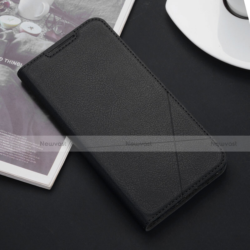 Leather Case Stands Flip Cover T04 Holder for Huawei P20 Lite (2019)