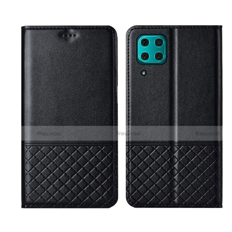 Leather Case Stands Flip Cover T04 Holder for Huawei P40 Lite