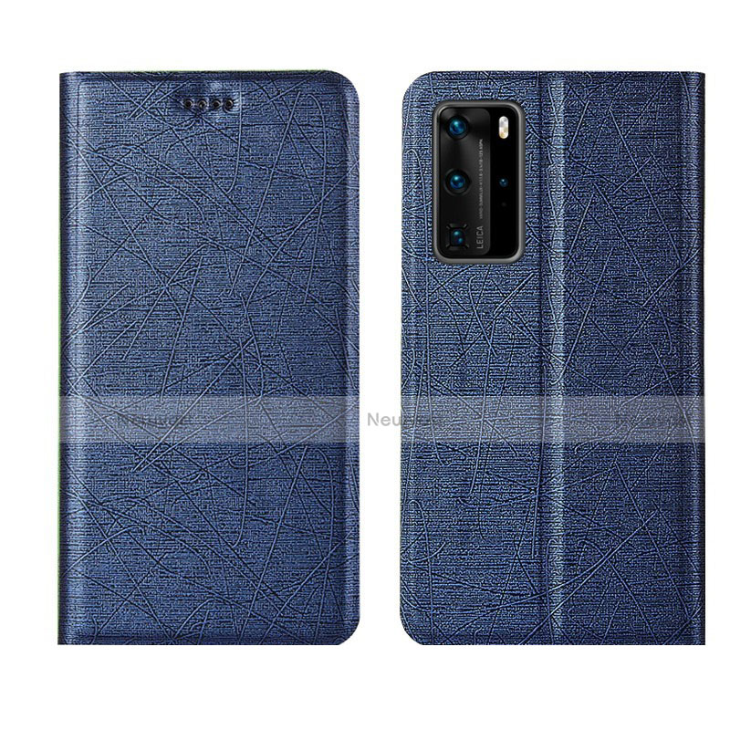 Leather Case Stands Flip Cover T04 Holder for Huawei P40 Pro