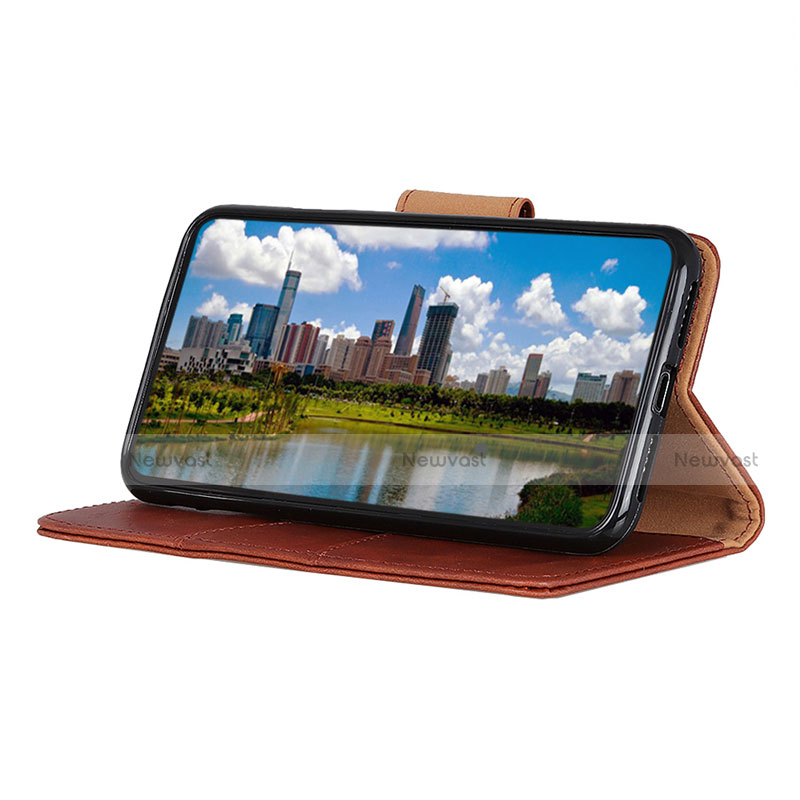 Leather Case Stands Flip Cover T04 Holder for OnePlus 8 Pro