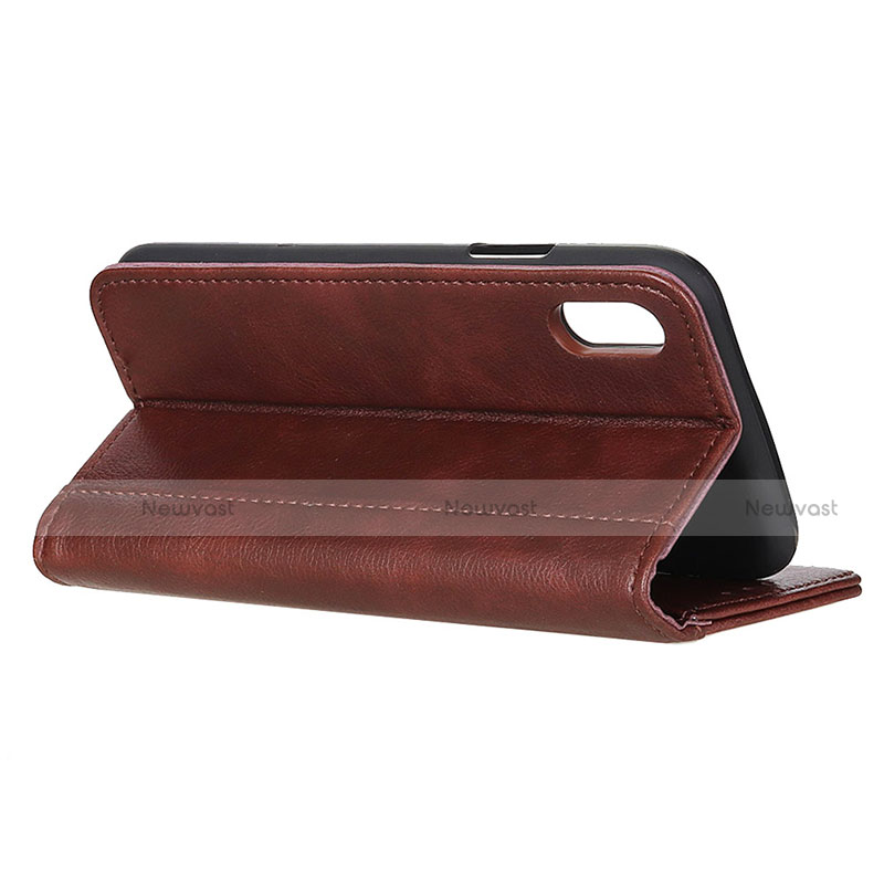 Leather Case Stands Flip Cover T04 Holder for Xiaomi Redmi 9A