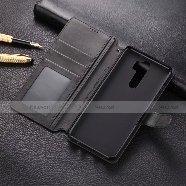 Leather Case Stands Flip Cover T04 Holder for Xiaomi Redmi Note 8 Pro