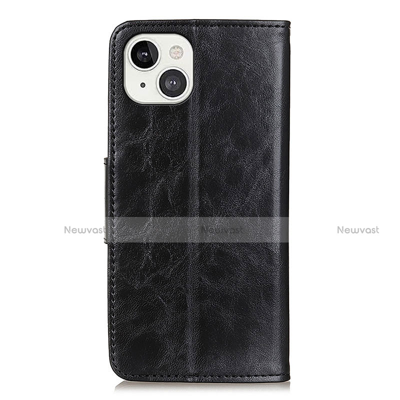 Leather Case Stands Flip Cover T05 Holder for Apple iPhone 14