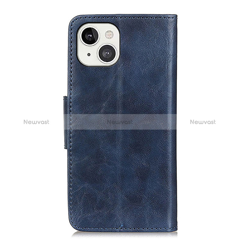 Leather Case Stands Flip Cover T05 Holder for Apple iPhone 15