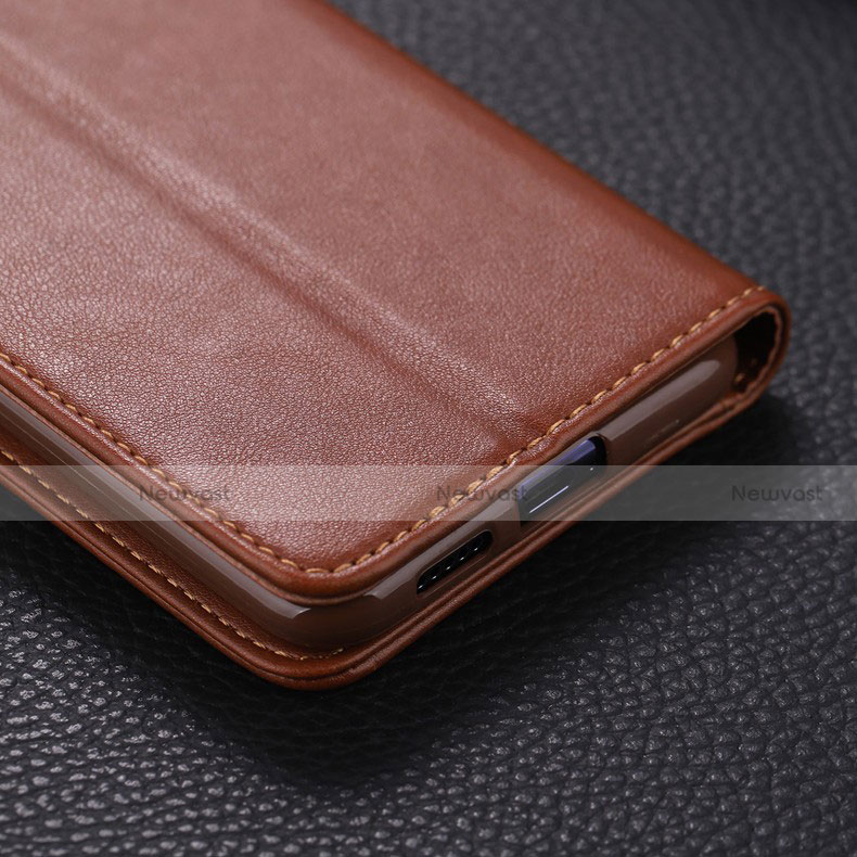 Leather Case Stands Flip Cover T05 Holder for Huawei Nova 5i