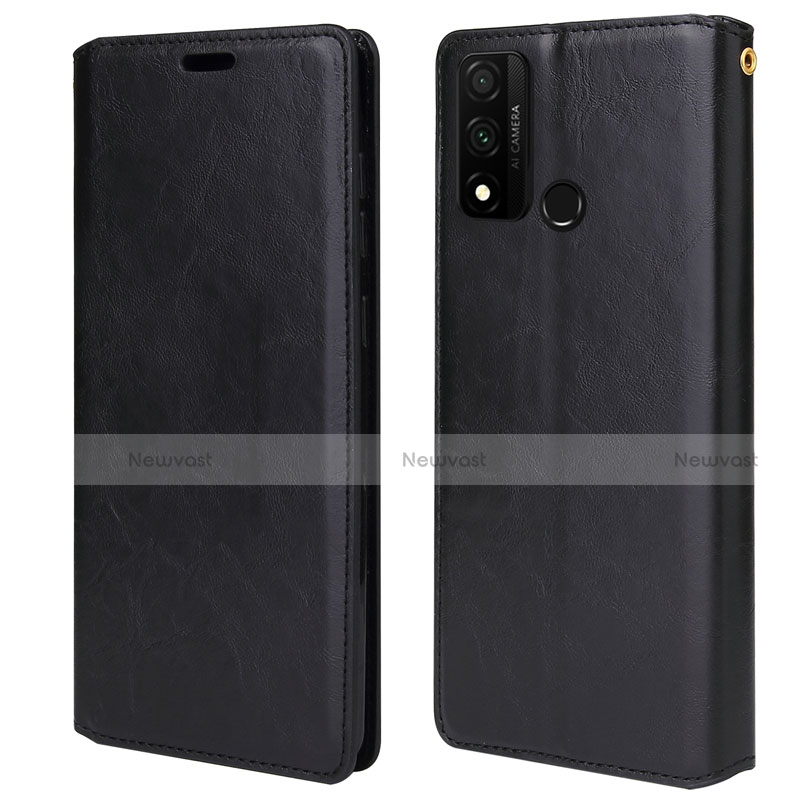 Leather Case Stands Flip Cover T05 Holder for Huawei Nova Lite 3 Plus Black