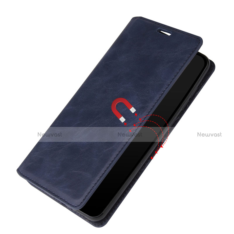 Leather Case Stands Flip Cover T05 Holder for Huawei P Smart (2020)