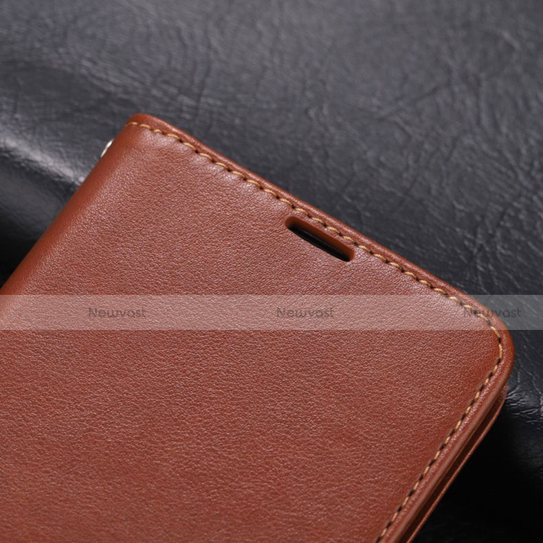 Leather Case Stands Flip Cover T05 Holder for Huawei P20 Lite (2019)