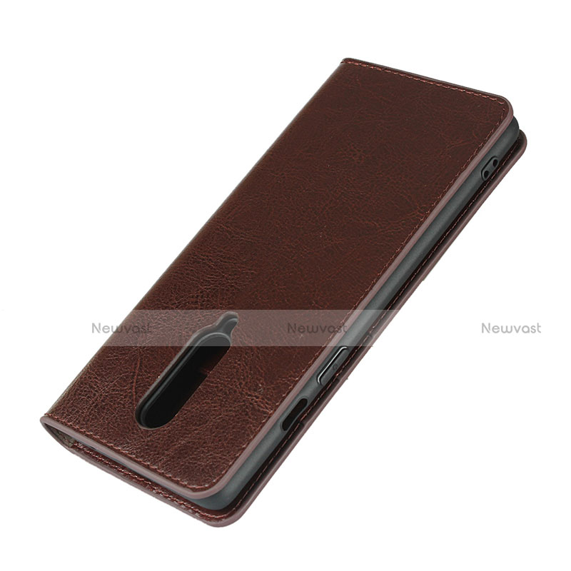 Leather Case Stands Flip Cover T05 Holder for OnePlus 8