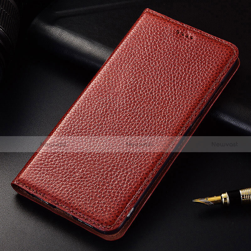 Leather Case Stands Flip Cover T05 Holder for Samsung Galaxy A90 4G