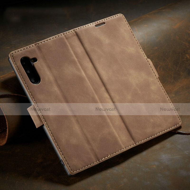 Leather Case Stands Flip Cover T05 Holder for Samsung Galaxy Note 10 5G