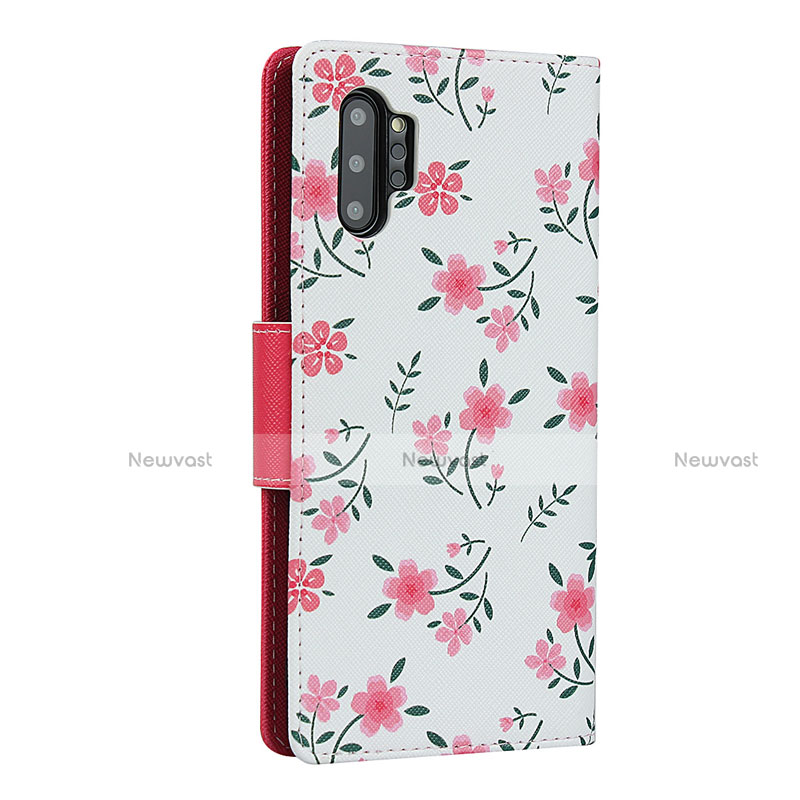 Leather Case Stands Flip Cover T05 Holder for Samsung Galaxy Note 10 Plus