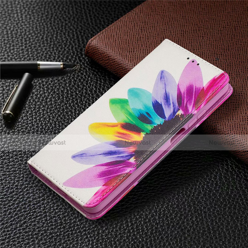 Leather Case Stands Flip Cover T05 Holder for Xiaomi Mi 10i 5G Colorful