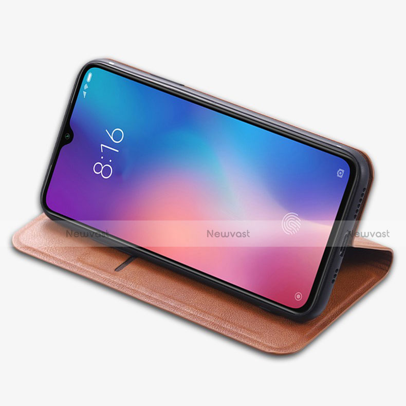 Leather Case Stands Flip Cover T05 Holder for Xiaomi Mi A3