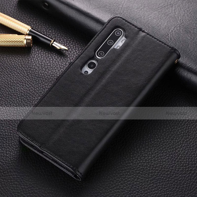 Leather Case Stands Flip Cover T05 Holder for Xiaomi Mi Note 10