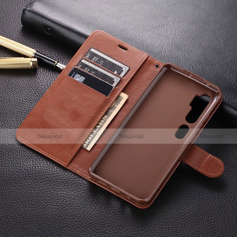 Leather Case Stands Flip Cover T05 Holder for Xiaomi Mi Note 10