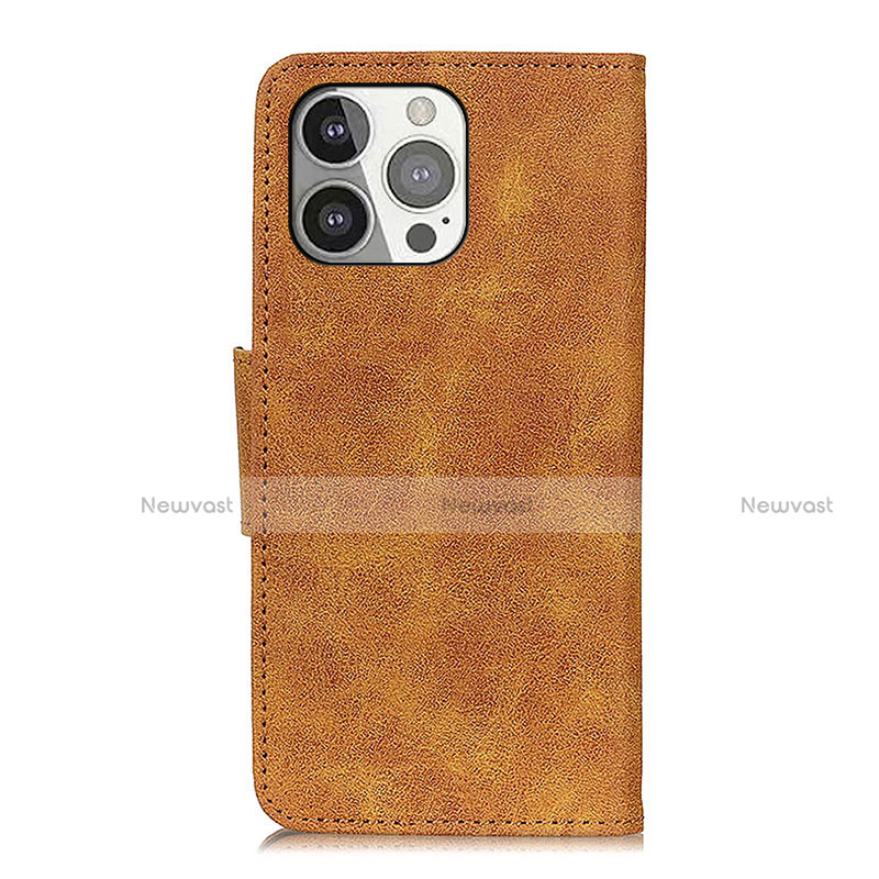 Leather Case Stands Flip Cover T06 Holder for Apple iPhone 13 Pro