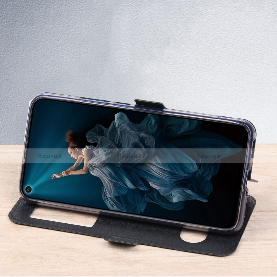 Leather Case Stands Flip Cover T06 Holder for Huawei Honor 20 Pro