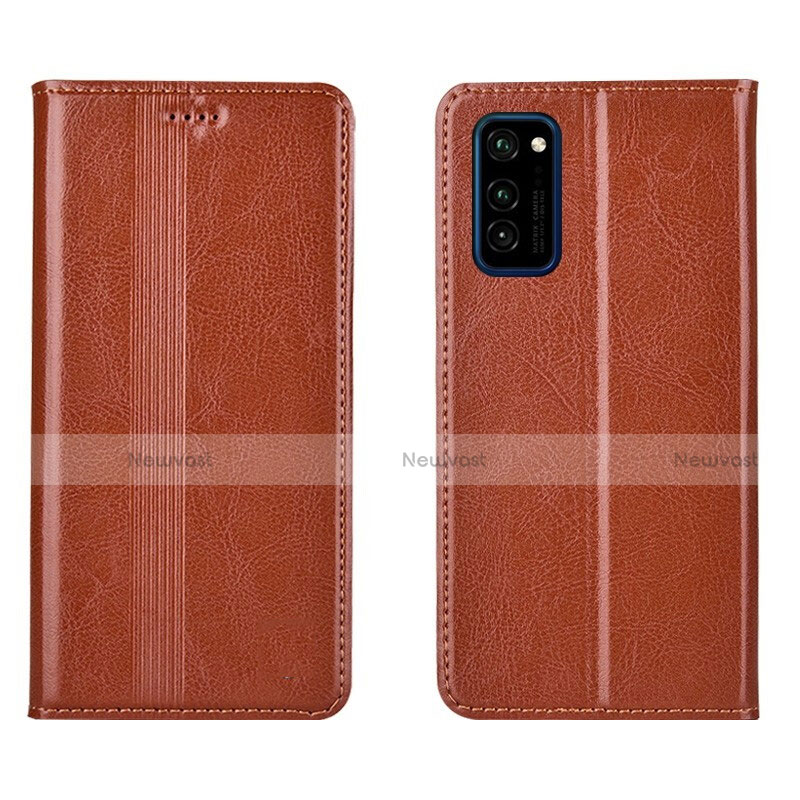 Leather Case Stands Flip Cover T06 Holder for Huawei Honor V30 Pro 5G