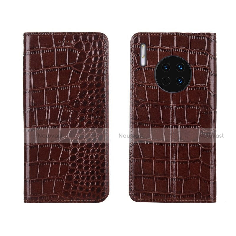 Leather Case Stands Flip Cover T06 Holder for Huawei Mate 30 5G