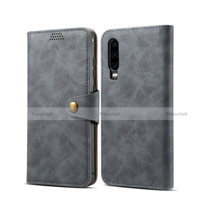 Leather Case Stands Flip Cover T06 Holder for Huawei P30