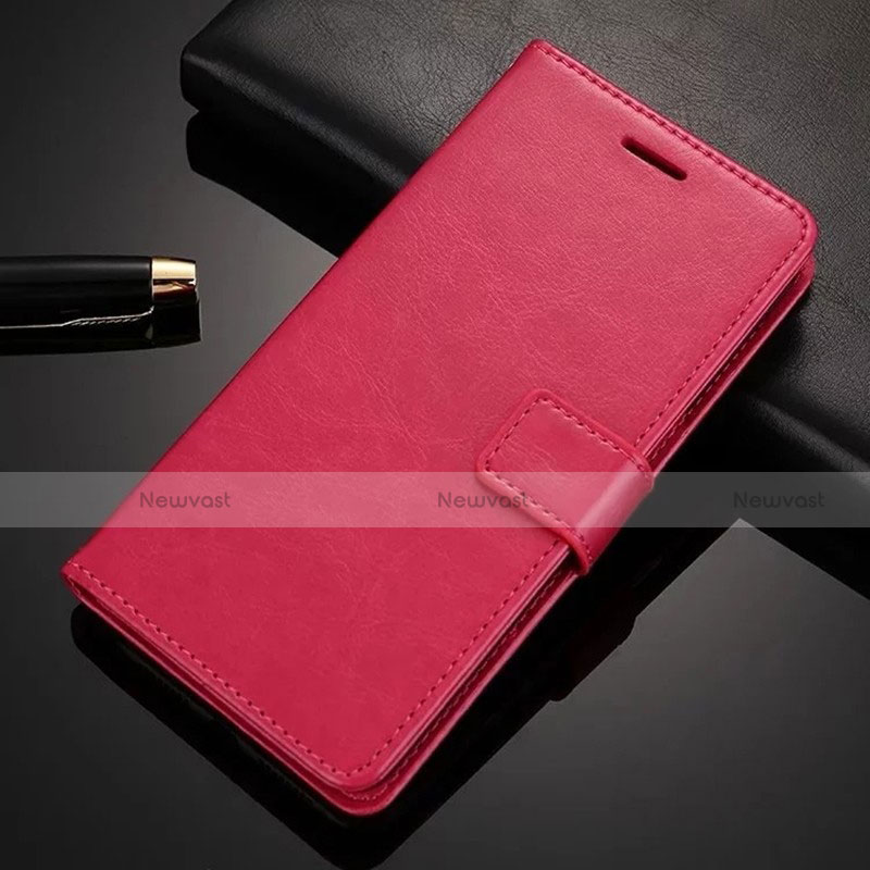 Leather Case Stands Flip Cover T06 Holder for Huawei P30 Pro New Edition Red