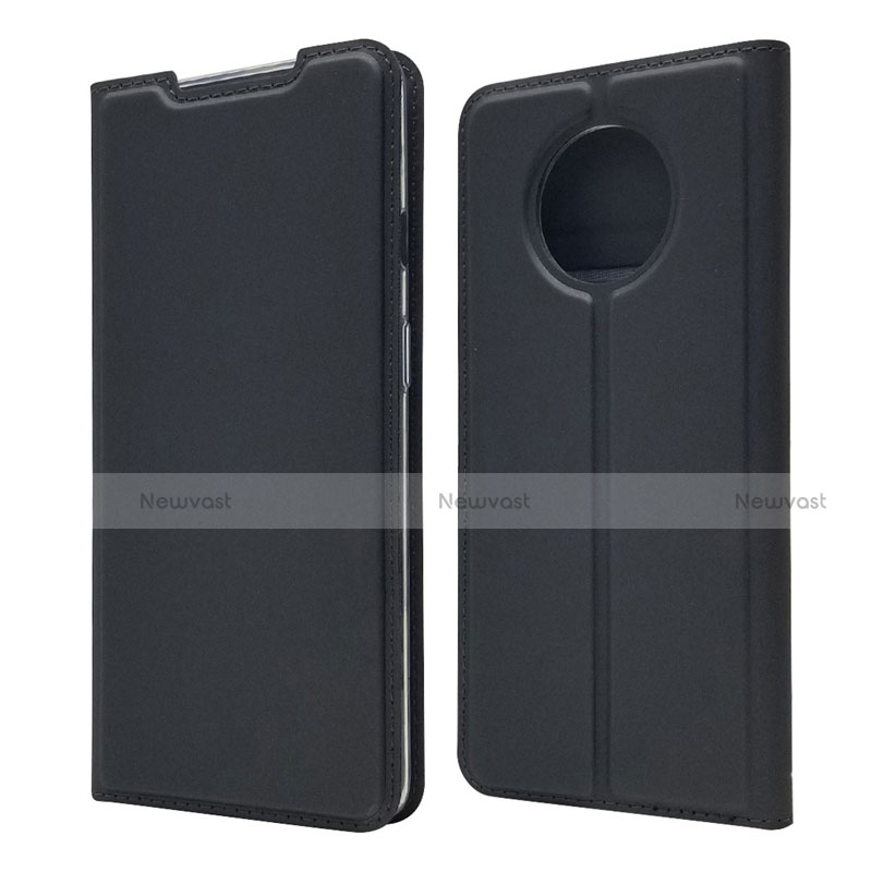 Leather Case Stands Flip Cover T06 Holder for OnePlus 7T Black