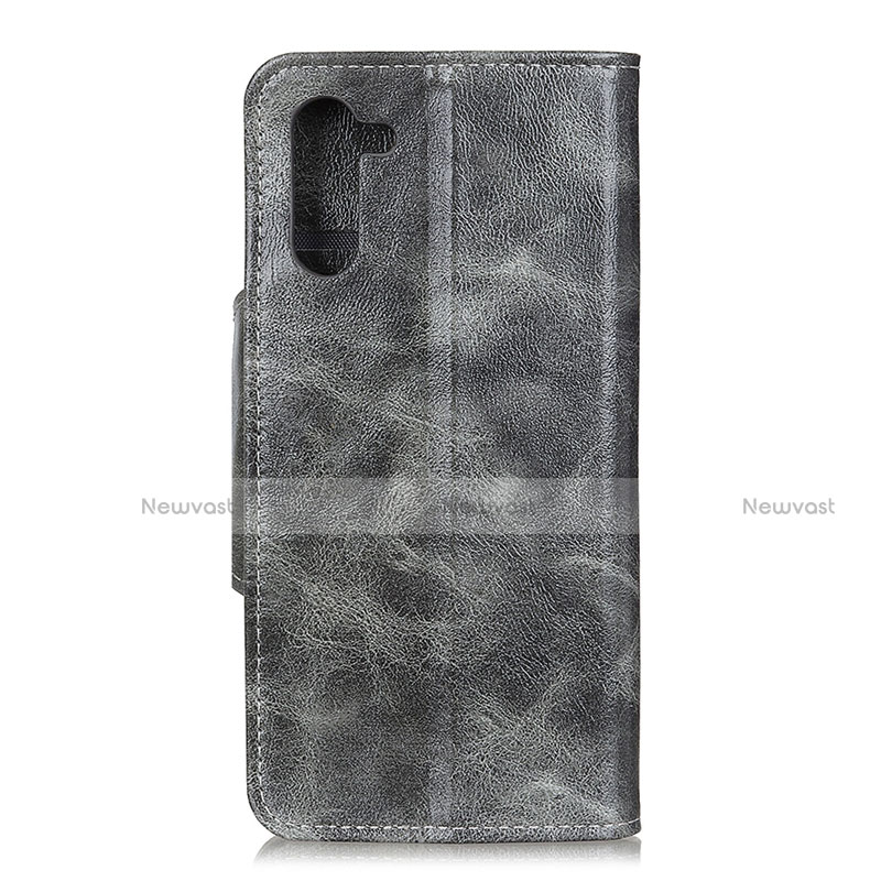 Leather Case Stands Flip Cover T06 Holder for Realme X50 Pro 5G