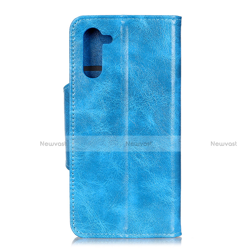 Leather Case Stands Flip Cover T06 Holder for Realme X50 Pro 5G