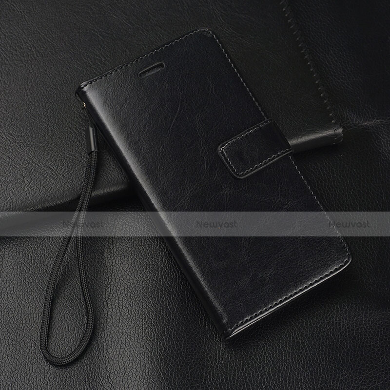 Leather Case Stands Flip Cover T06 Holder for Xiaomi Mi 9T Black