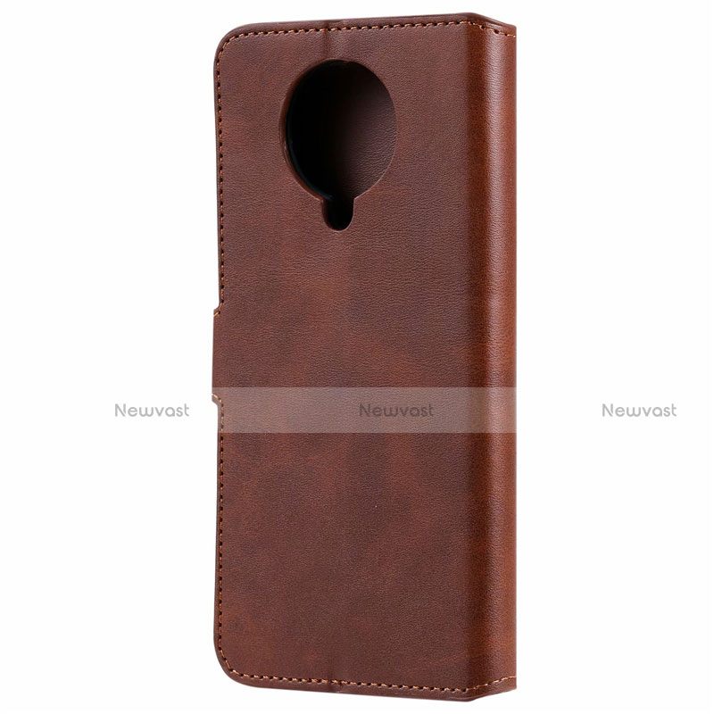 Leather Case Stands Flip Cover T06 Holder for Xiaomi Poco F2 Pro