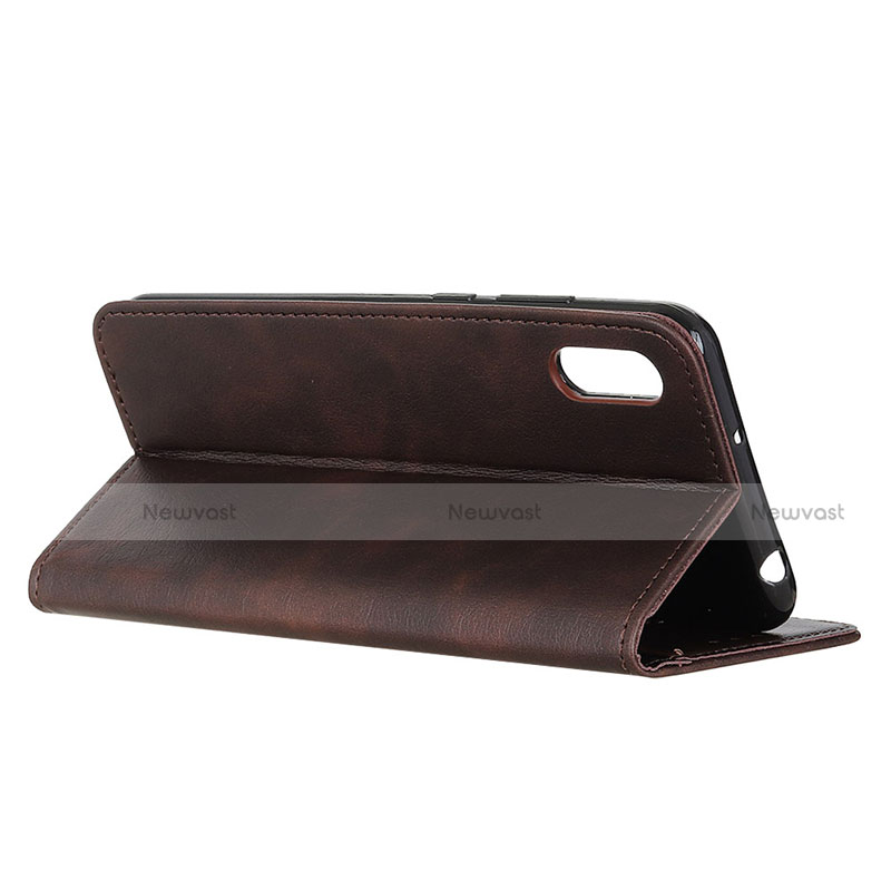 Leather Case Stands Flip Cover T06 Holder for Xiaomi Redmi 9i