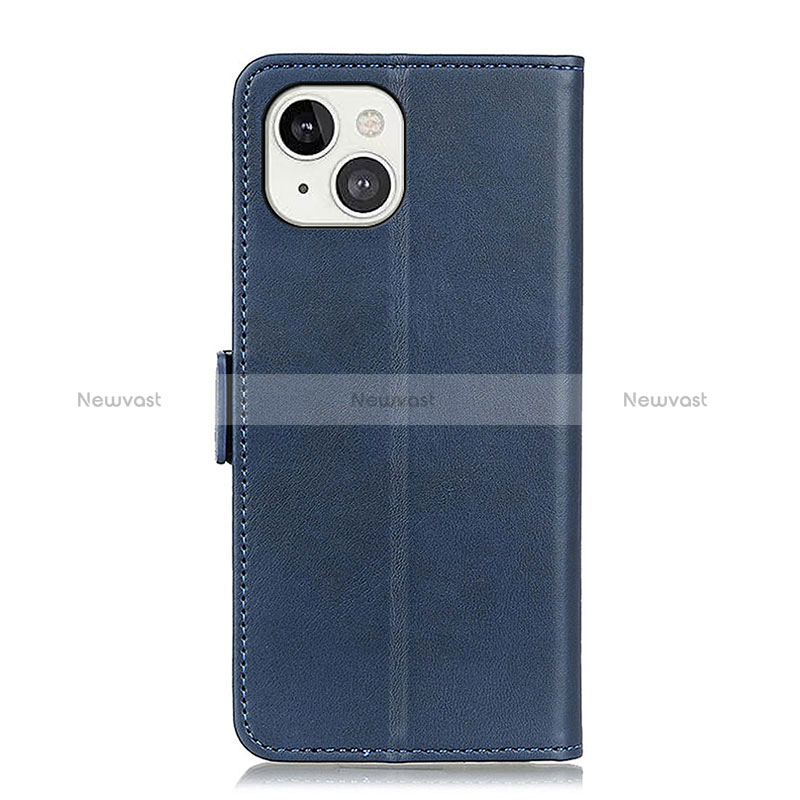 Leather Case Stands Flip Cover T07 Holder for Apple iPhone 15