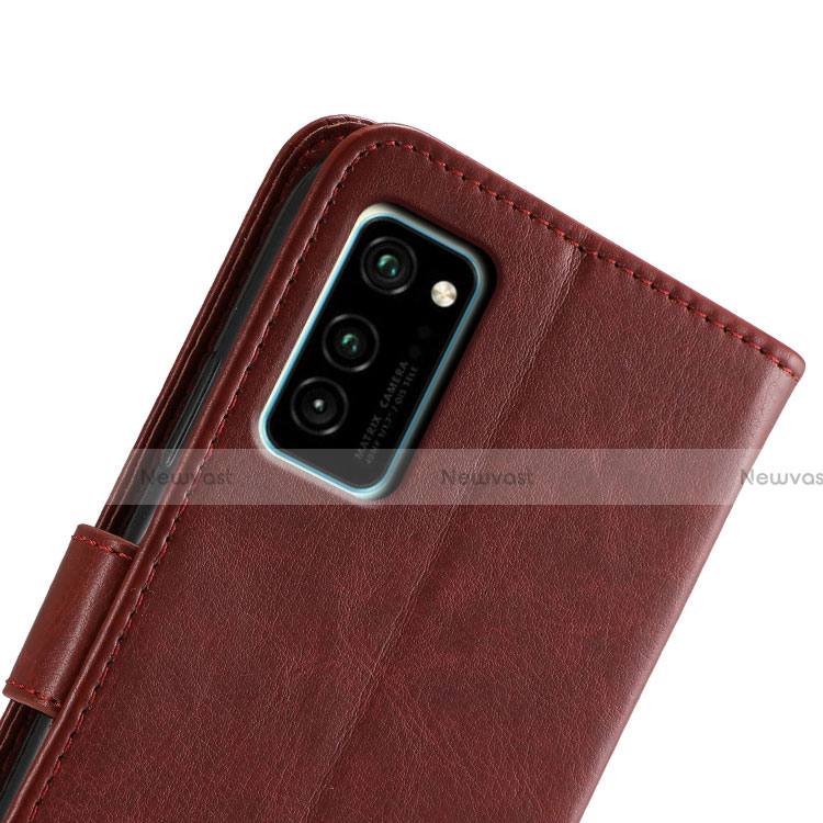 Leather Case Stands Flip Cover T07 Holder for Huawei Honor View 30 5G