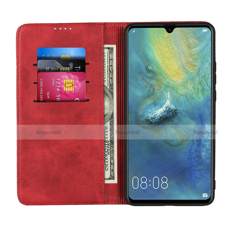 Leather Case Stands Flip Cover T07 Holder for Huawei Mate 20 X 5G