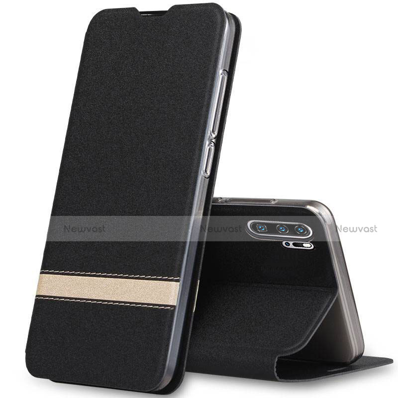 Leather Case Stands Flip Cover T07 Holder for Huawei P30 Pro