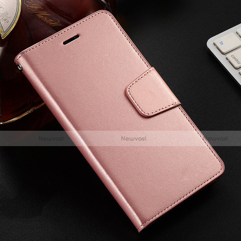 Leather Case Stands Flip Cover T07 Holder for Oppo R17 Neo