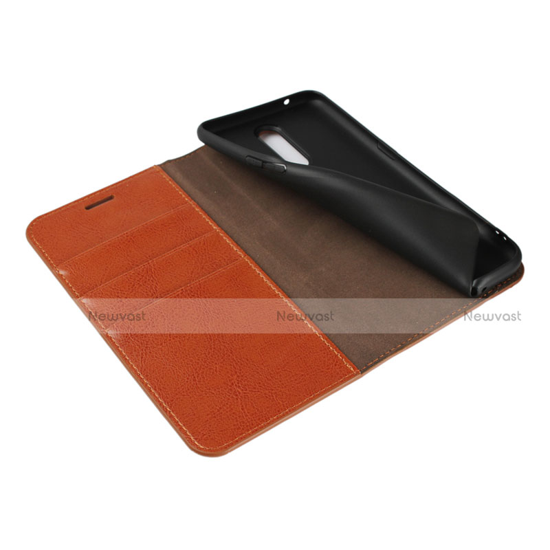 Leather Case Stands Flip Cover T07 Holder for Oppo R17 Pro