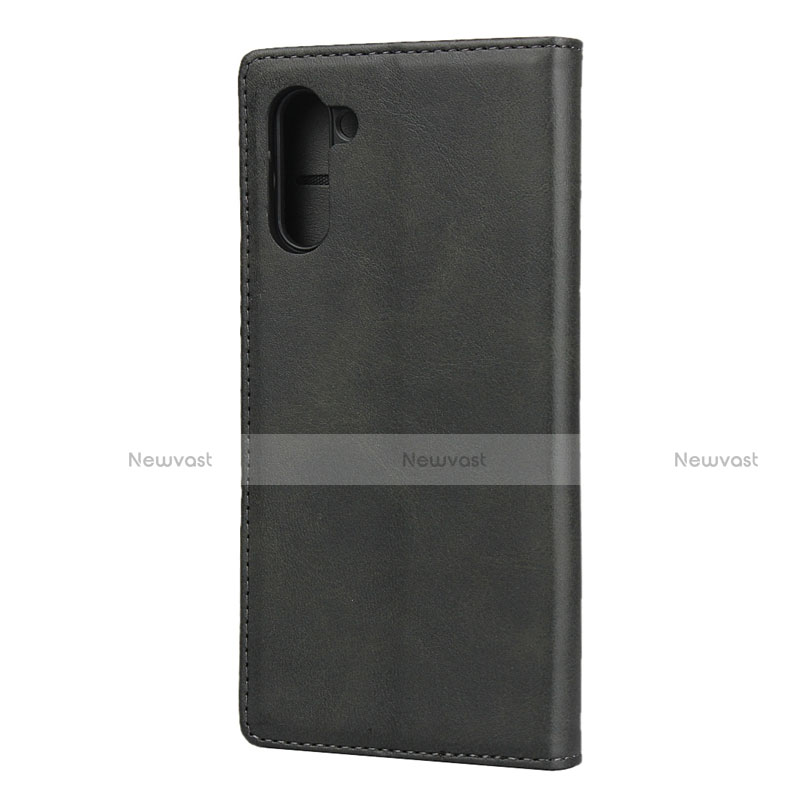 Leather Case Stands Flip Cover T07 Holder for Samsung Galaxy Note 10 5G